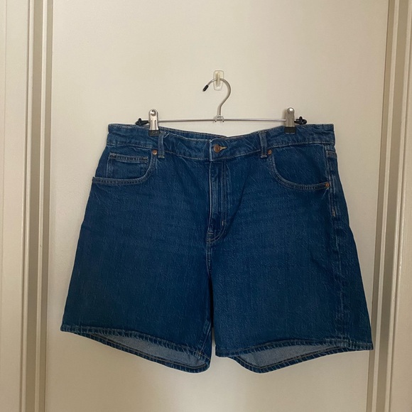 H&M Pants - H&M Dark Blue Jean Shorts